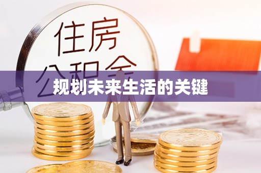 丹凤规划未来生活的关键