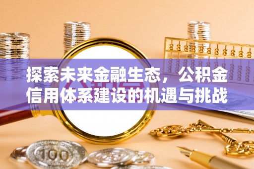 丹凤探索未来金融生态，公积金信用体系建设的机遇与挑战