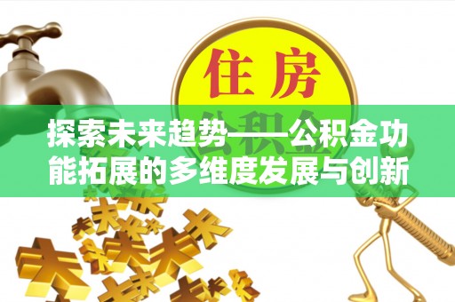 丹凤探索未来趋势——公积金功能拓展的多维度发展与创新
