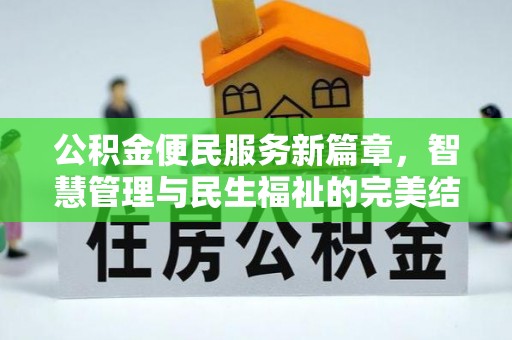 丹凤公积金便民服务新篇章，智慧管理与民生福祉的完美结合